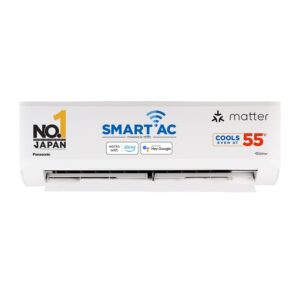 Panasonic 1.0 Ton 5 Star Premium Wi-Fi Inverter Smart Split AC