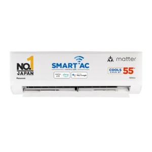 Panasonic 1.0 Ton 5 Star Premium Wi-Fi Inverter Smart Split AC
